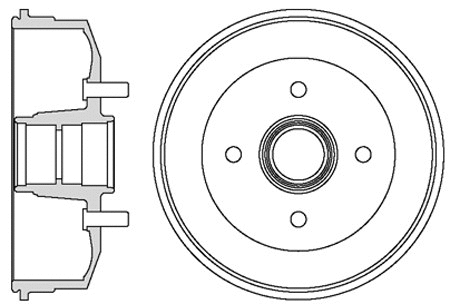Brake Drum (VBE680)