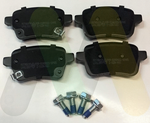 Brake Pad Set, disc brake (LVXL1807)