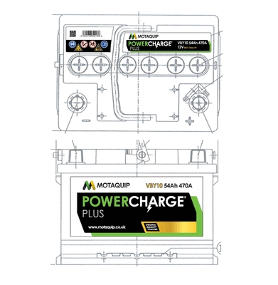 Starter Battery (VBY10)