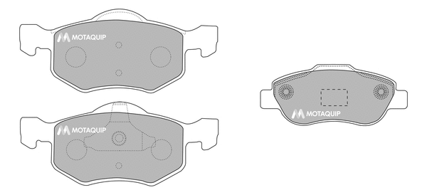 Brake Pad Set, disc brake (LVXL1148)