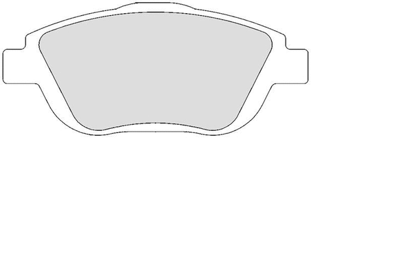 Brake Pad Set, disc brake (LVXL1640)