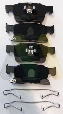 Brake Pad Set, disc brake (LVXL1877)