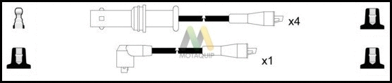 Ignition Cable Kit (LDRL1706)