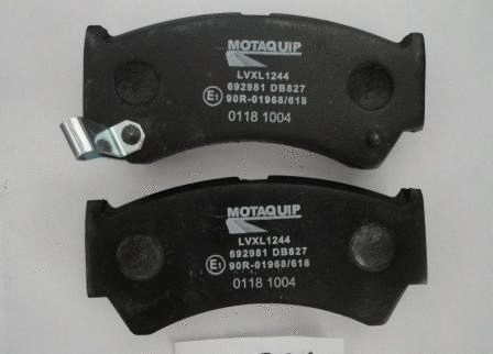 Brake Pad Set, disc brake (LVXL1244)