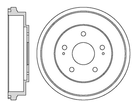 Brake Drum (VBD43)