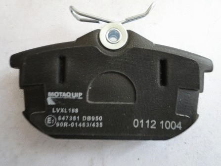 Brake Pad Set, disc brake (LVXL188)