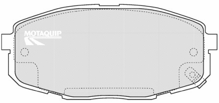 Brake Pad Set, disc brake (LVXL1200)
