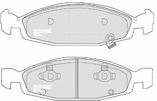 Brake Pad Set, disc brake (LVXL1050)