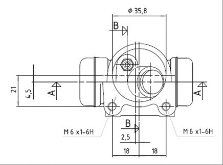 Wheel Brake Cylinder (VWC677)
