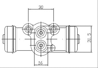 Wheel Brake Cylinder (VWC689)