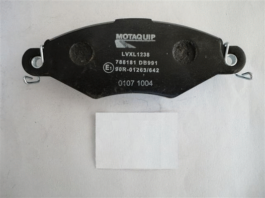 Brake Pad Set, disc brake (LVXL1238)
