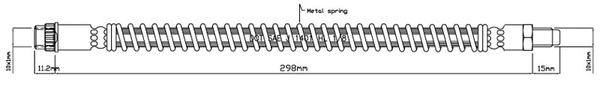 Brake Hose (VBH806)