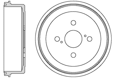 Brake Drum (VBE692)