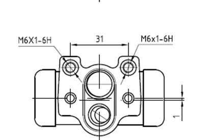 Wheel Brake Cylinder (VWC873)