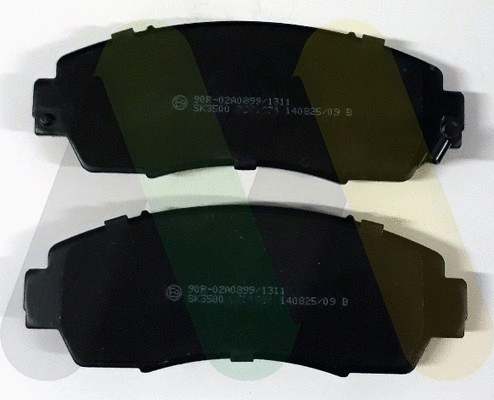 Brake Pad Set, disc brake (LVXL1915)