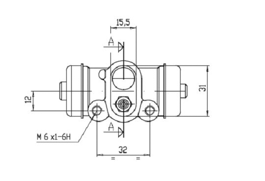 Wheel Brake Cylinder (VWC502)
