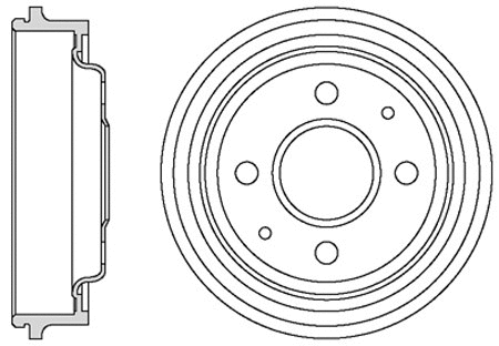 Brake Drum (VBD674)