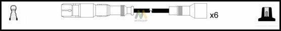 Ignition Cable Kit (LDRL1146)