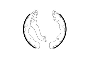 Brake Shoe Set (VBS691)