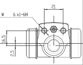 Wheel Brake Cylinder (VWC760)
