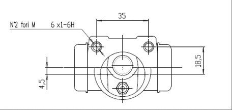 Wheel Brake Cylinder (VWC594)