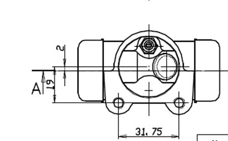 Wheel Brake Cylinder (VWC456)