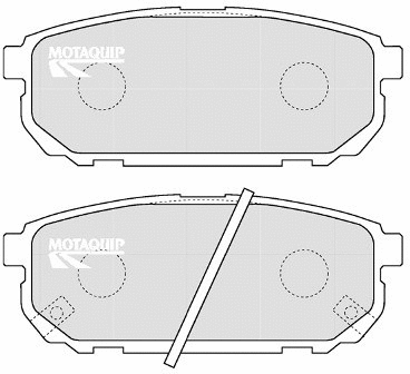 Brake Pad Set, disc brake (LVXL1202)