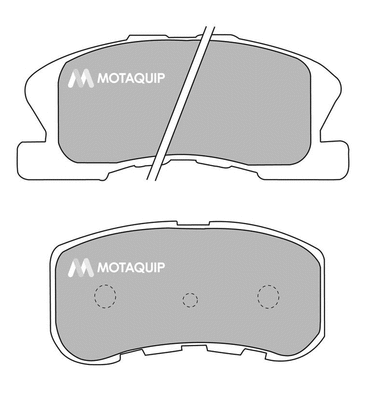 Brake Pad Set, disc brake (LVXL546)