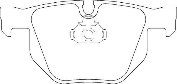 Brake Pad Set, disc brake (LVXL1653)
