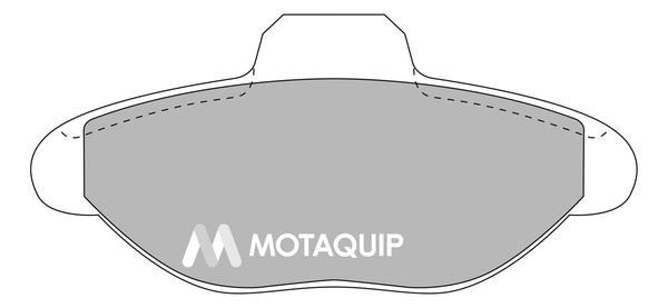 Brake Pad Set, disc brake (LVXL262)