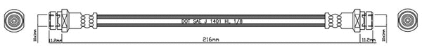 Brake Hose (VBH873)