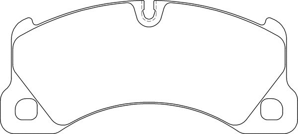 Brake Pad Set, disc brake (LVXL1623)