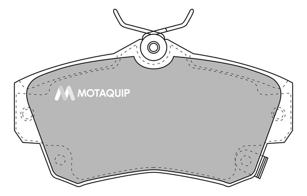 Brake Pad Set, disc brake (LVXL1019)