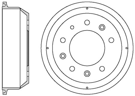 Brake Drum (VBD682)