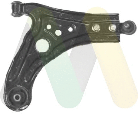 Control/Trailing Arm, wheel suspension (VSA1082)