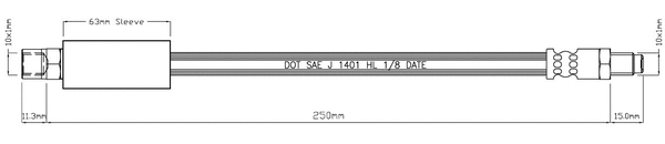 Brake Hose (VBJ196)