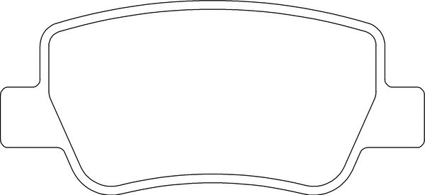 Brake Pad Set, disc brake (LVXL1621)