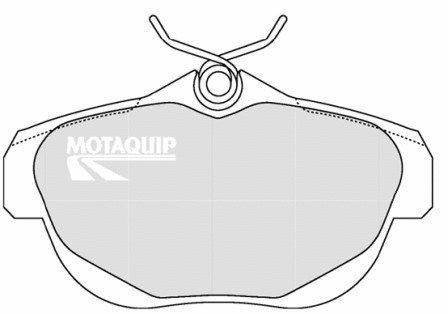 Brake Pad Set, disc brake (LVXL1349)