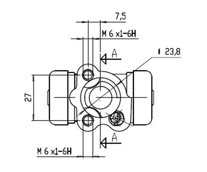 Wheel Brake Cylinder (VWC509)