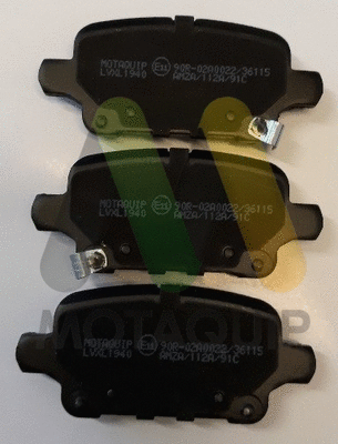 Brake Pad Set, disc brake (LVXL1940)