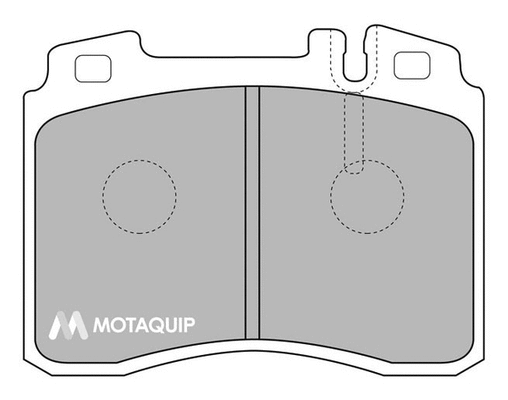 Brake Pad Set, disc brake (LVXL437)