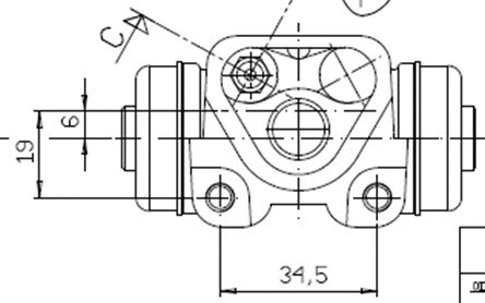 Wheel Brake Cylinder (VWC796)