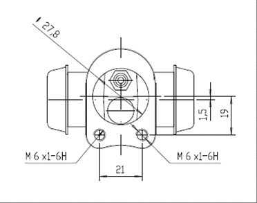 Wheel Brake Cylinder (VWC313)