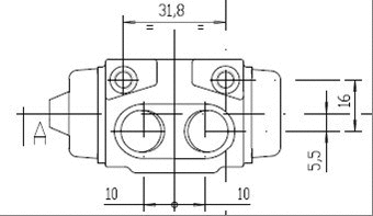 Wheel Brake Cylinder (VWC283)