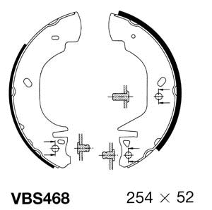 Brake Shoe Set (VBS468)