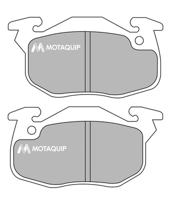 Brake Pad Set, disc brake (LVXL864)