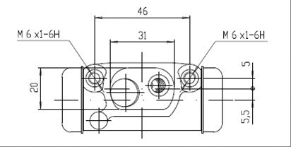 Wheel Brake Cylinder (VWC767)