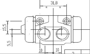 Wheel Brake Cylinder (VWC440)