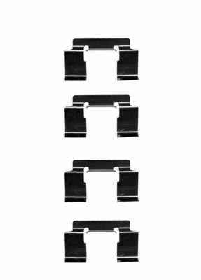 Accessory Kit, disc brake pad (VMK942)