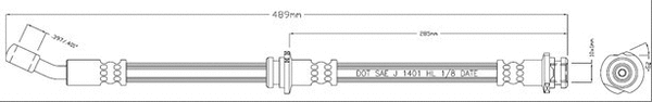 Brake Hose (VBH896)